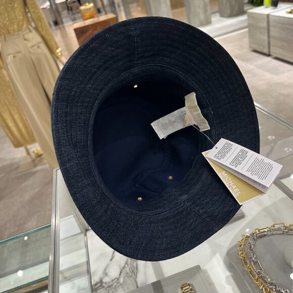 MICHAEL KORS Embellished Denim Bucket Hat - Picture 4 of 8